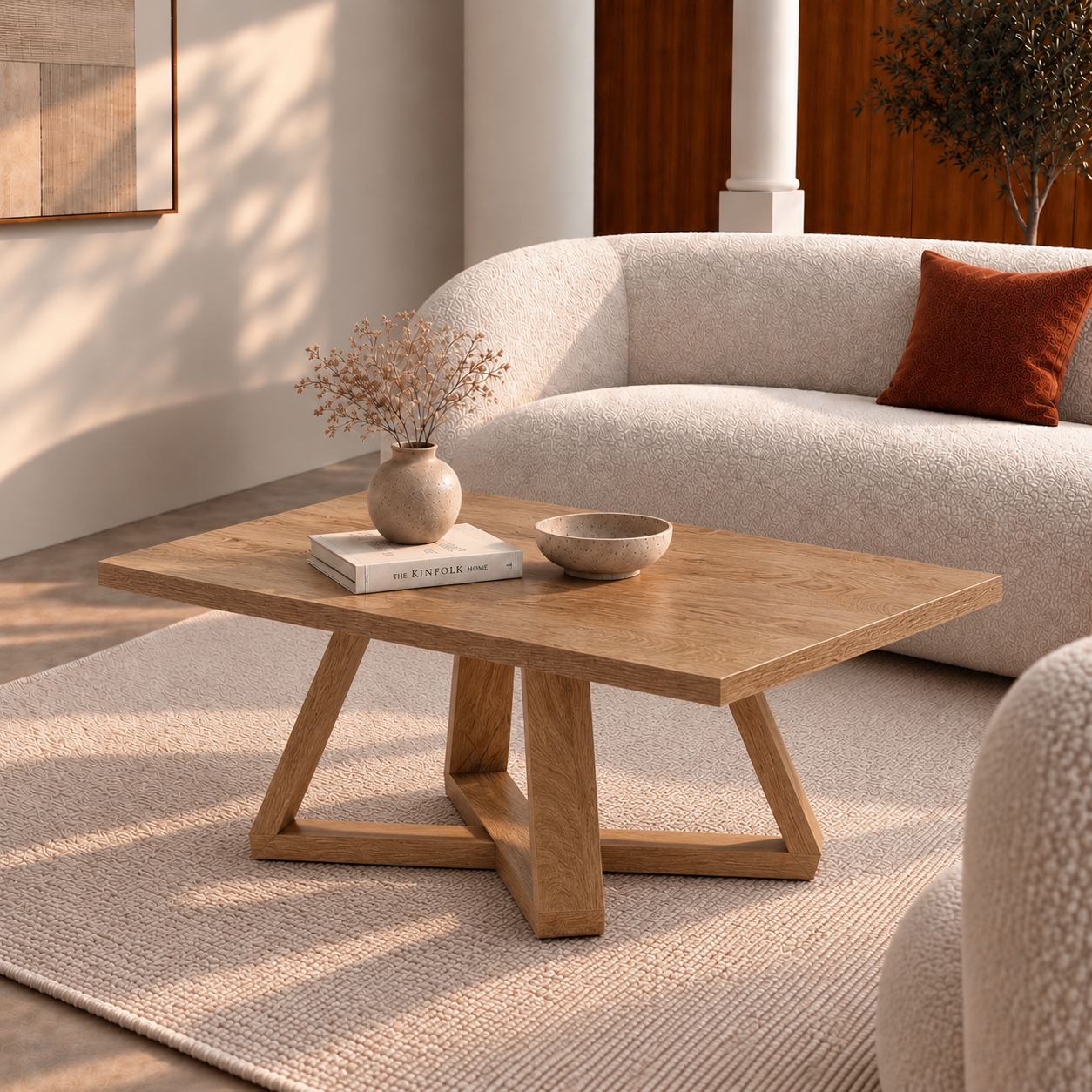Mana | Modern Solid wood coffee table