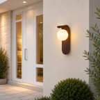 Elena | Curved Wooden Wall Light