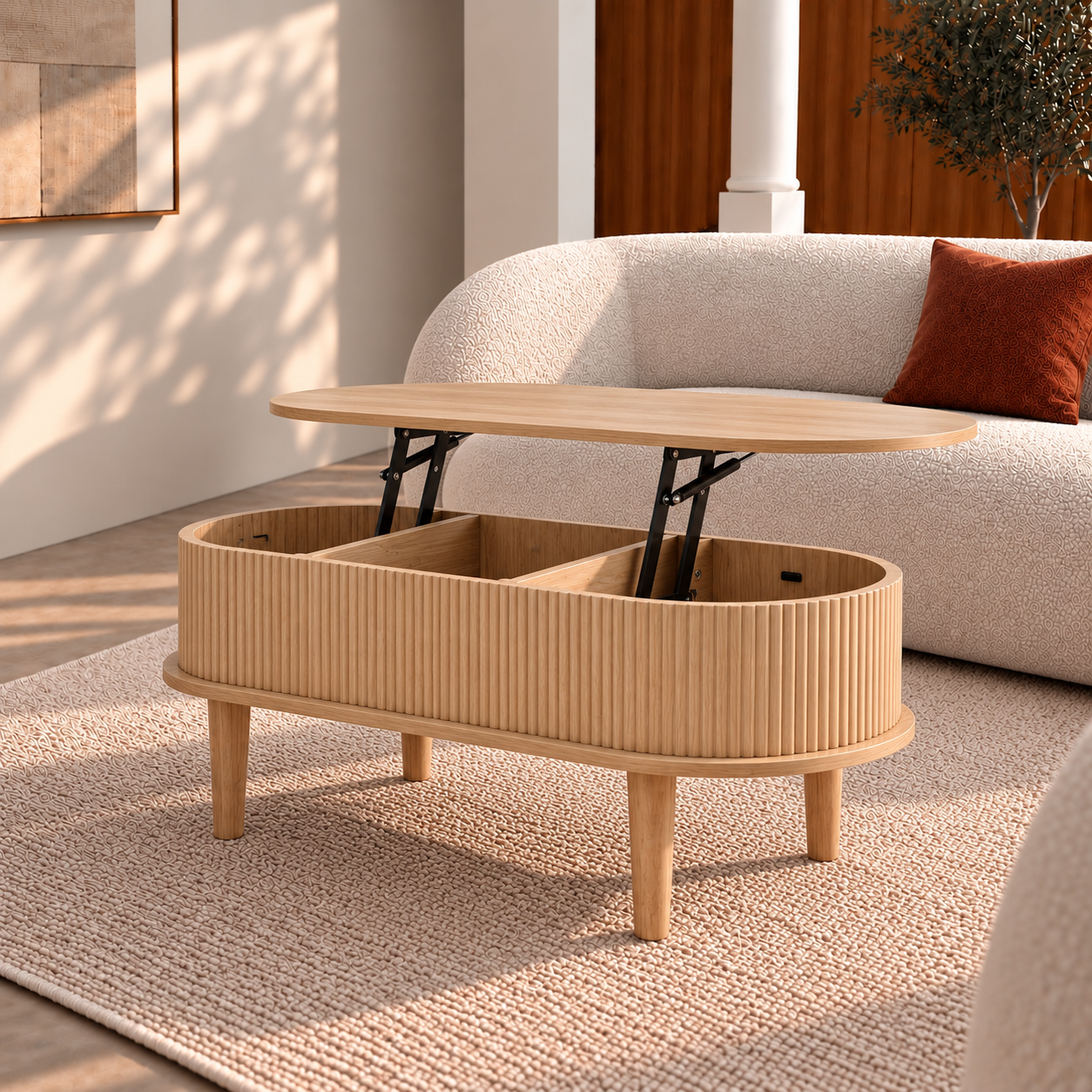 Yaho | Premium modern wood coffee table