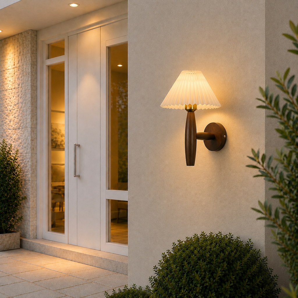 Thea | Modern Pleated Wall Light