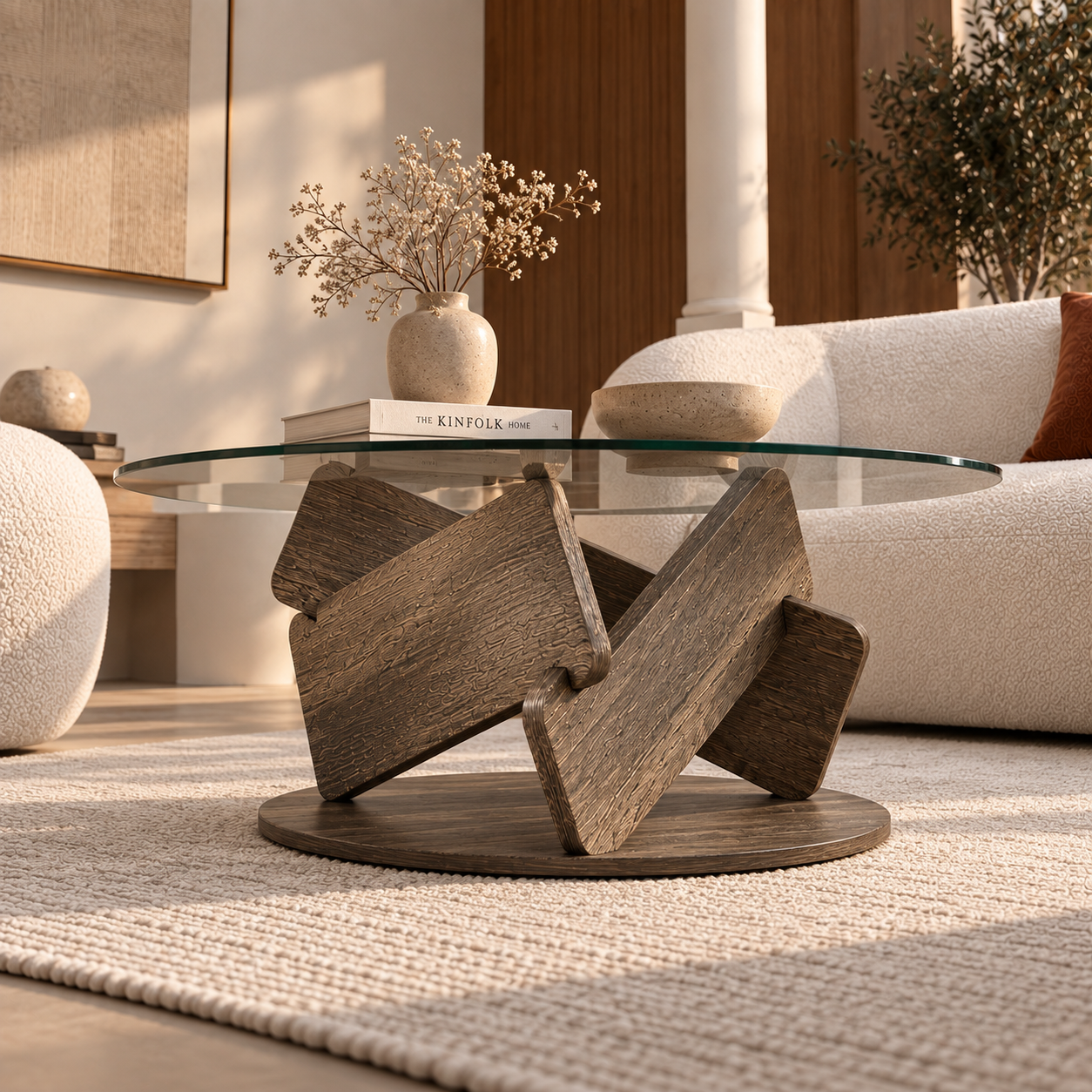 Kyna | Premium Modern wooden coffee table