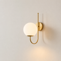 Aurelia | Modern Brass Globe Wall Light