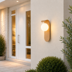 Elena | Curved Wooden Wall Light