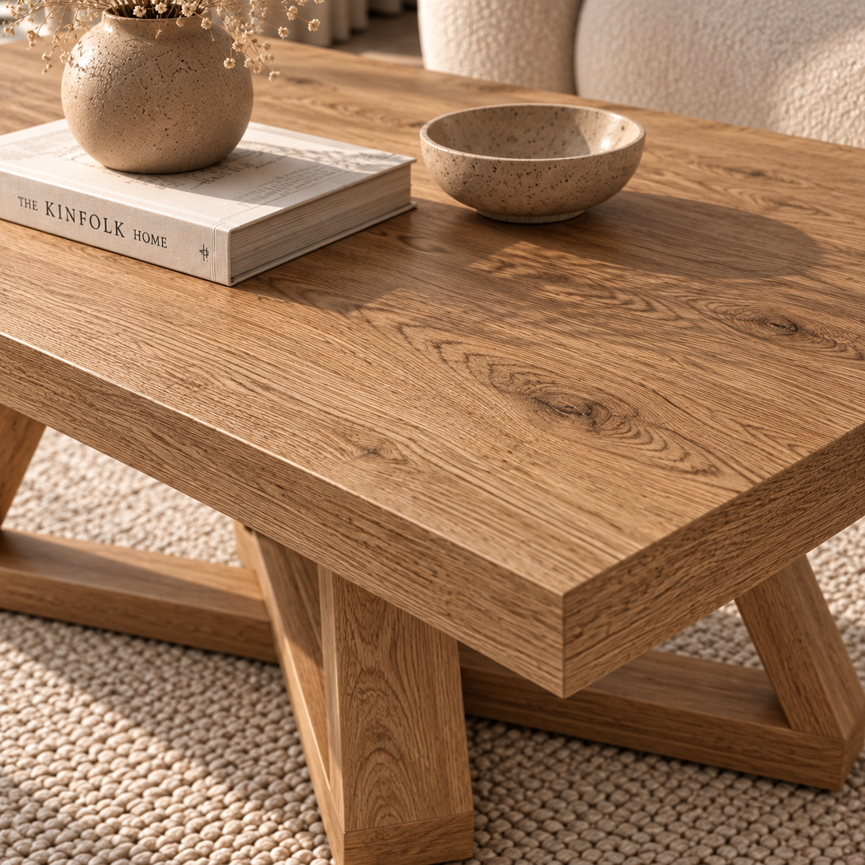 Mana | Modern Solid wood coffee table