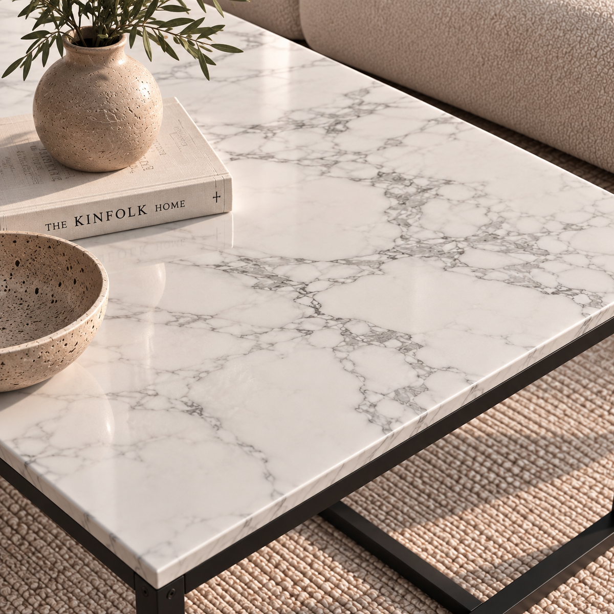 Tara | Premium solid marble coffee table