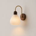 Lola | Modern Wood Glass Wall light