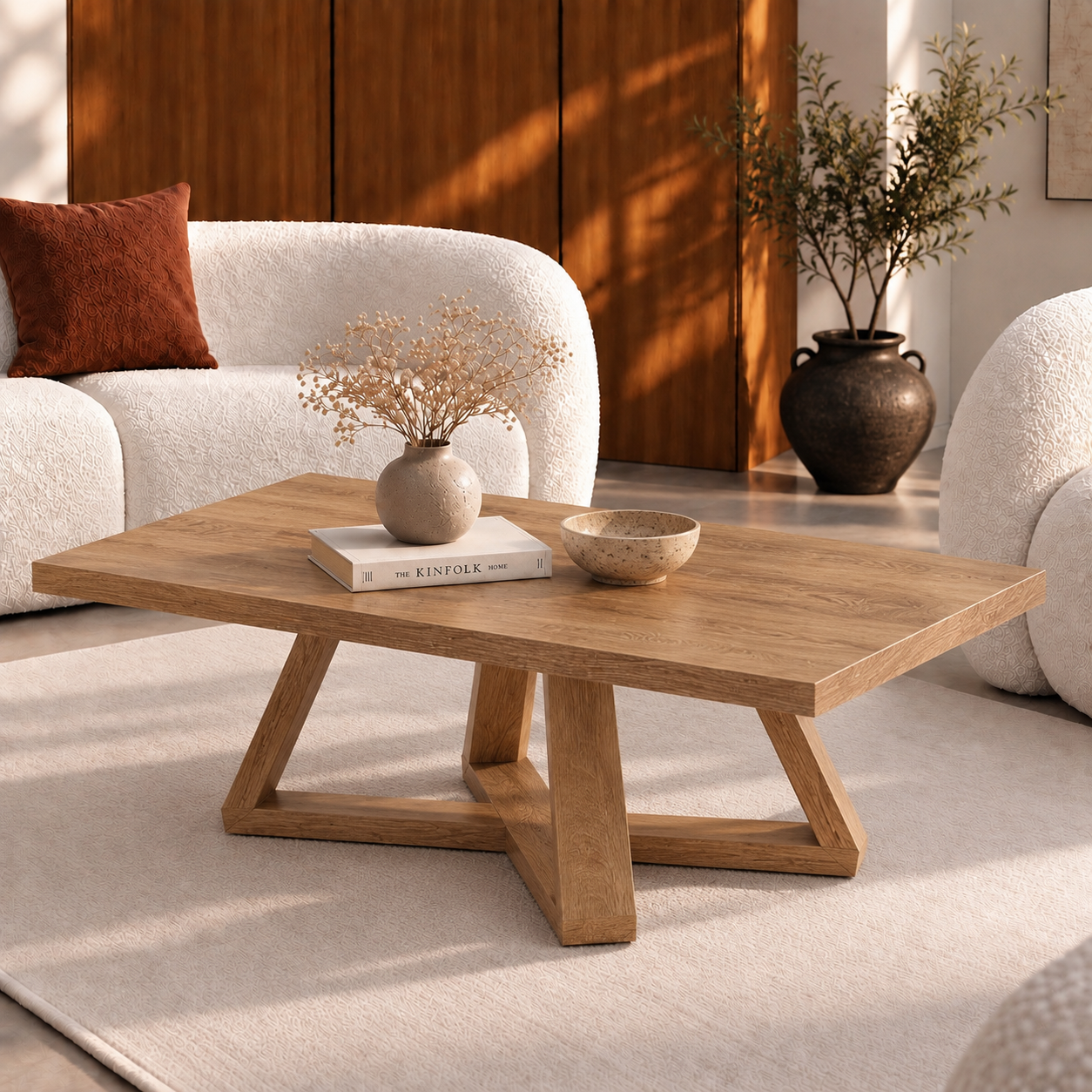 Mana | Modern Solid wood coffee table