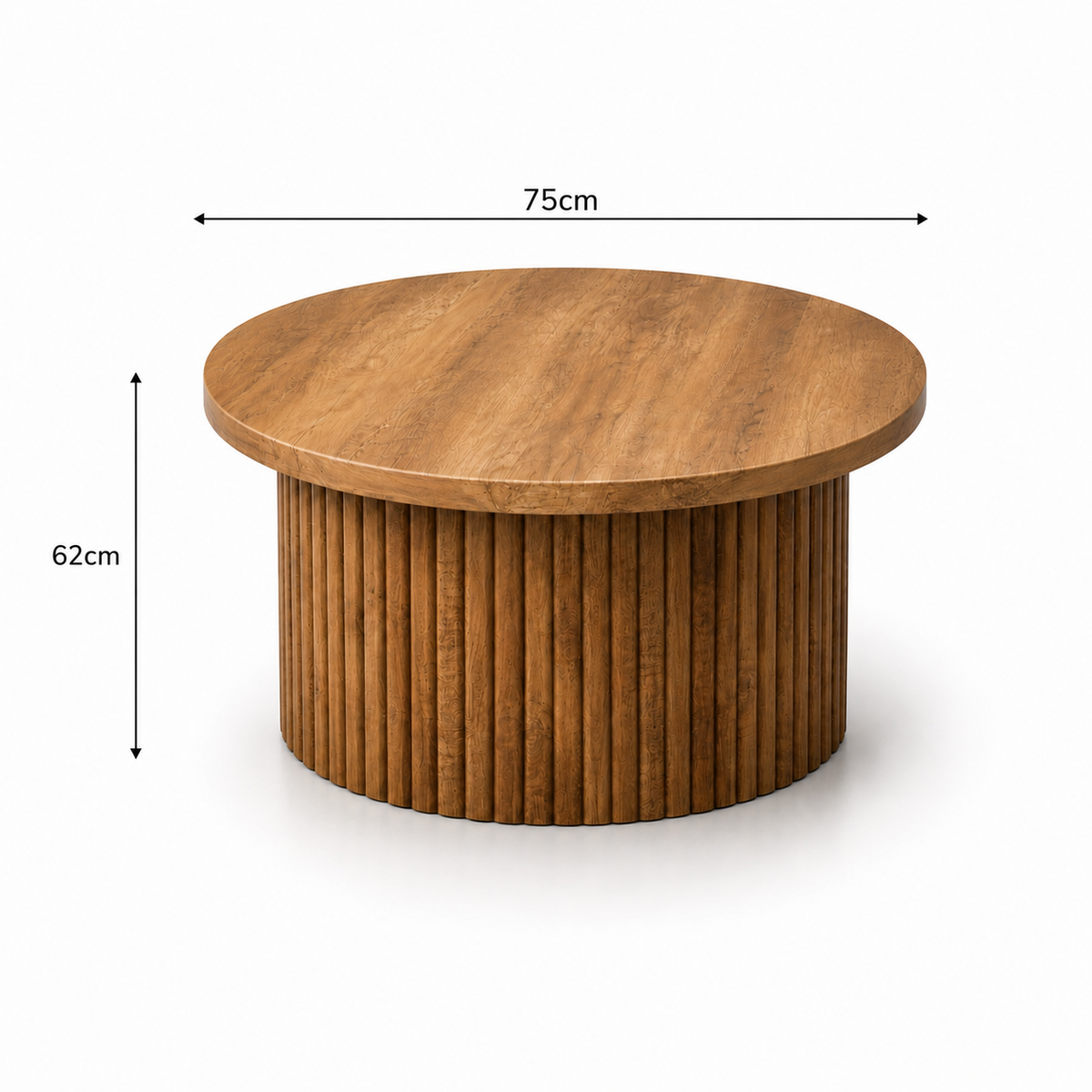 Lova | Premium Round wooden coffee table