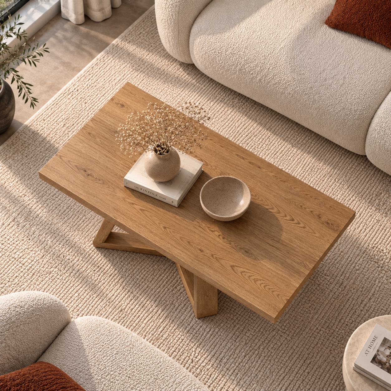 Mana | Modern Solid wood coffee table