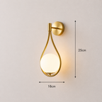 Aura | Luxury Gold Globe Wall Light