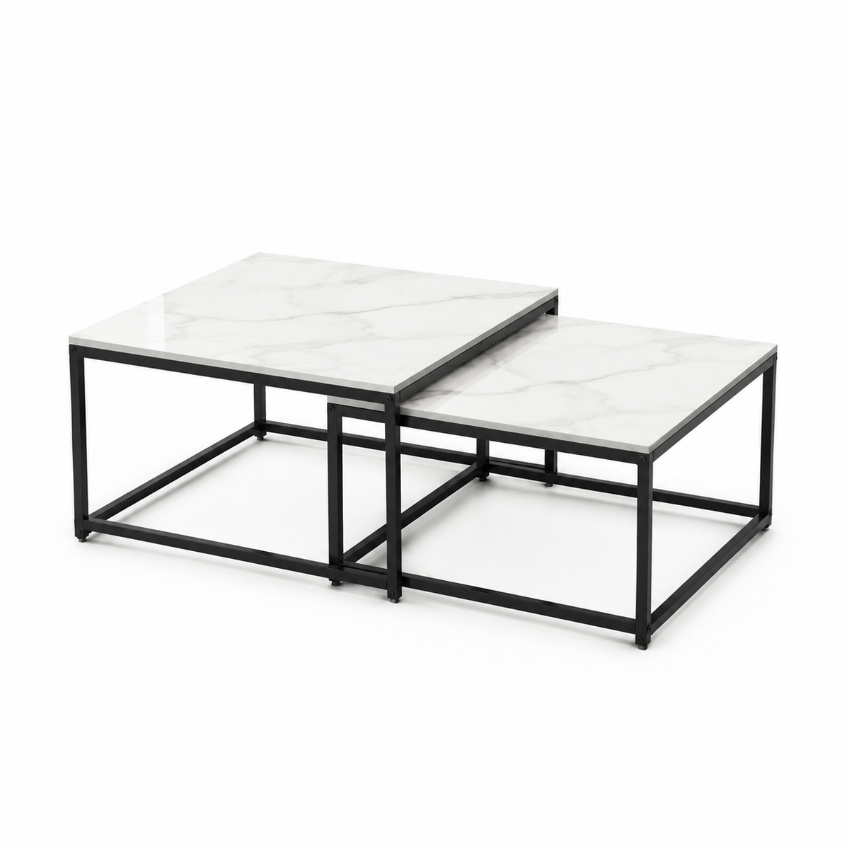 Olma | White Modern marble coffee table