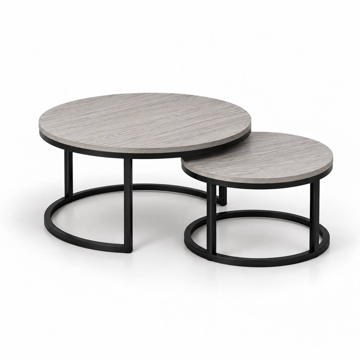 Paro | Grey Modern wooden coffee table set