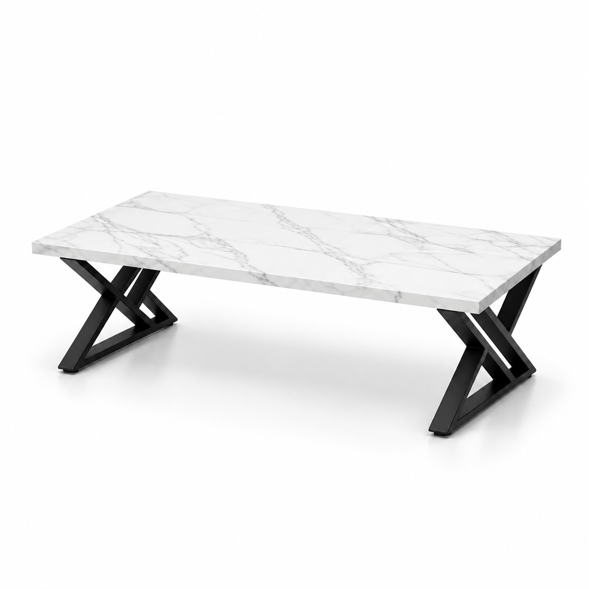 Lola | White Premium marble coffee table